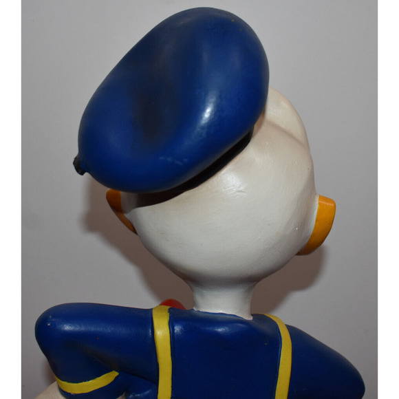 Disney Donald Duck Suitcase Statue Display Large Display Approx 19" Tall 1980 - Picture 12 of 14